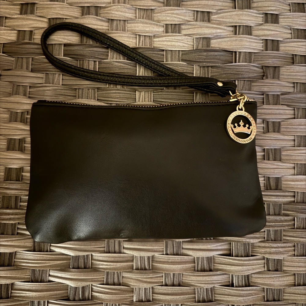 🖤 Juicy Couture Black Wristlet Wallet - Picture 4 of 13